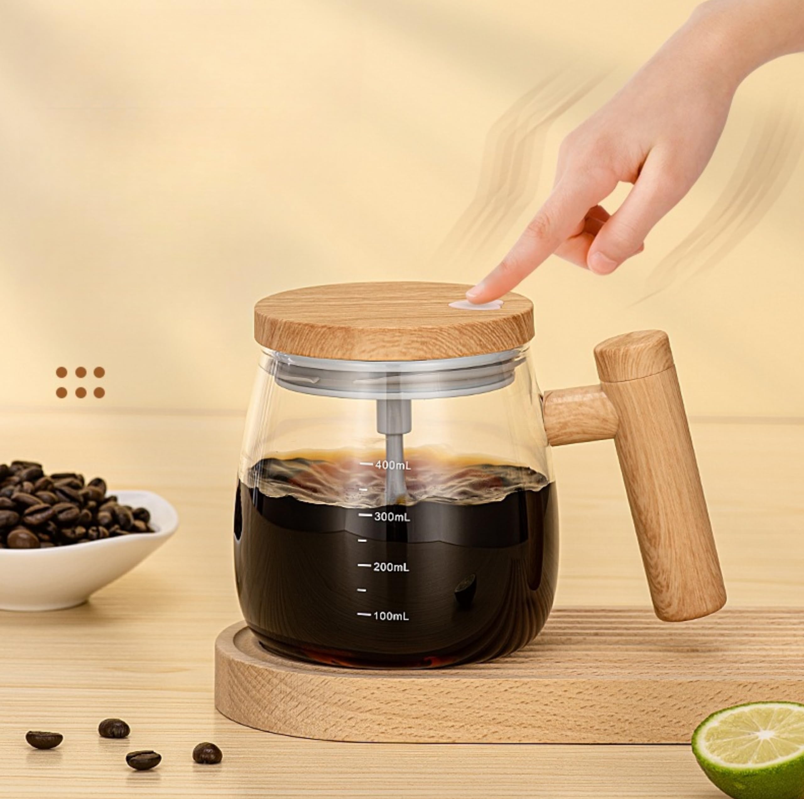 Electric Self-Stirring Mug