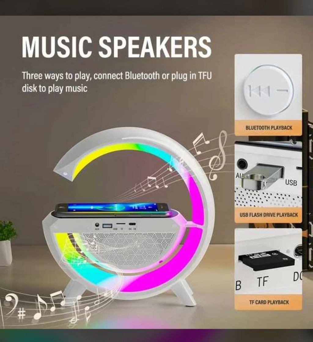 Google Speaker & Wireless Charges Two In One