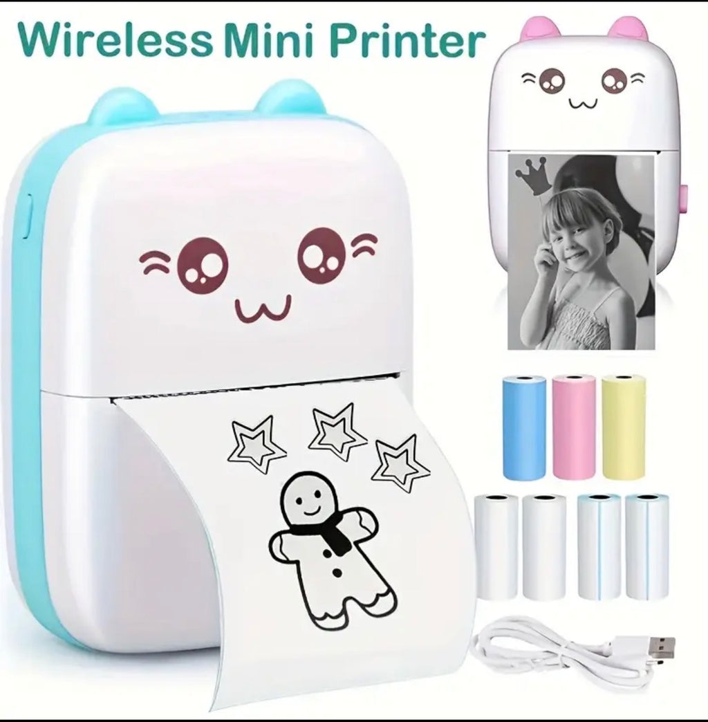 Mini Pocket Photo Printer