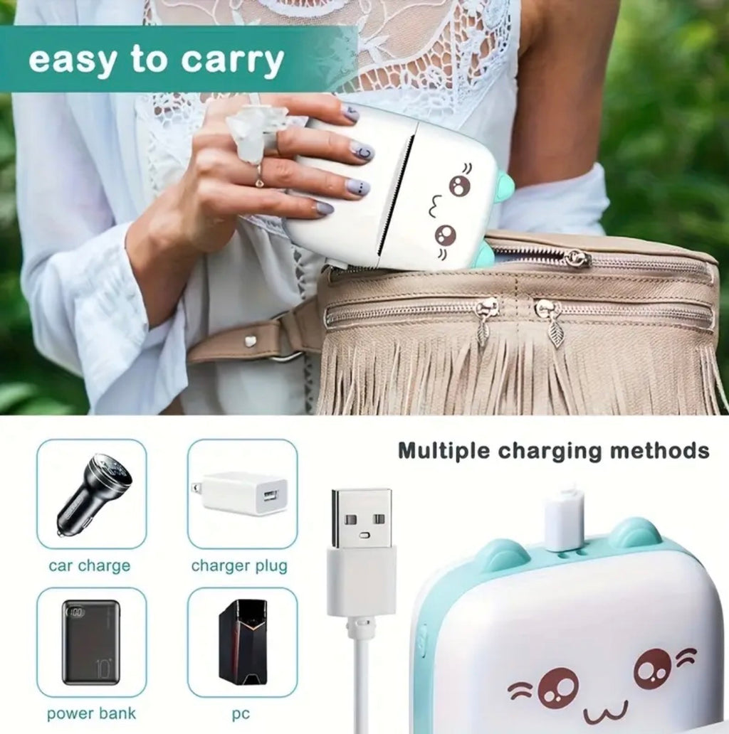 Mini Pocket Photo Printer