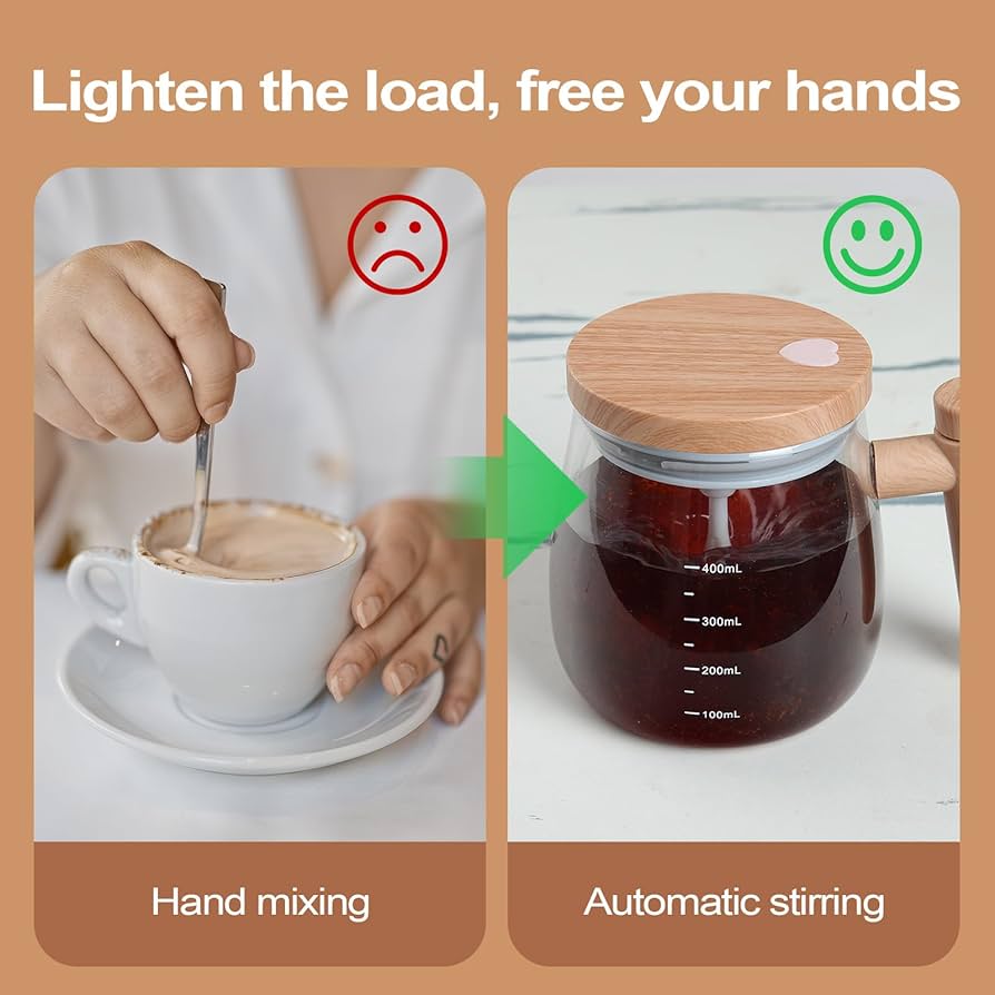 Electric Self-Stirring Mug